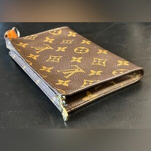 Louis Vuitton Brown Monogram Canvas Zip Pouch